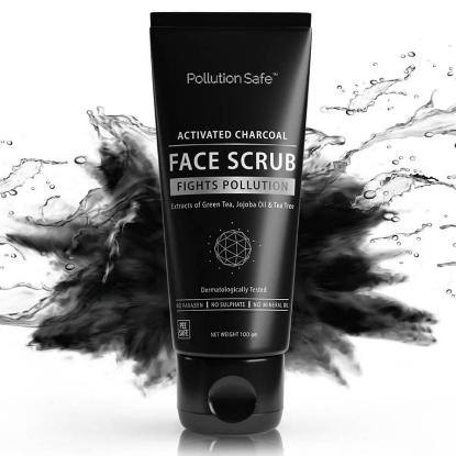 Picture of Pollution Safe Activated Charcoal Face Scrub 100gm