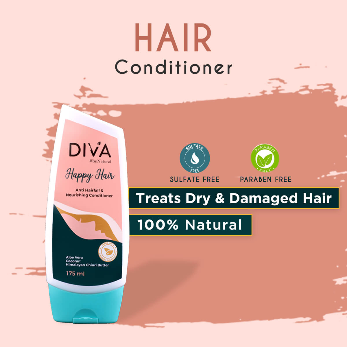 Diva Happy Hair Anti Hairfall & Nourishing Conditioner 175ml | : Online Pharmacy Nepal | Buy Medicines Online, Fast Delivery Diva Happy Hair Anti Hairfall & Nourishing Conditioner 175ml | : Online Pharmacy Nepal | Buy Medicines Online, Fast Delivery