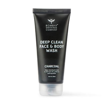 Picture of Bombay Shaving Charcoal Deep Clean Face & Body Wash 200ml