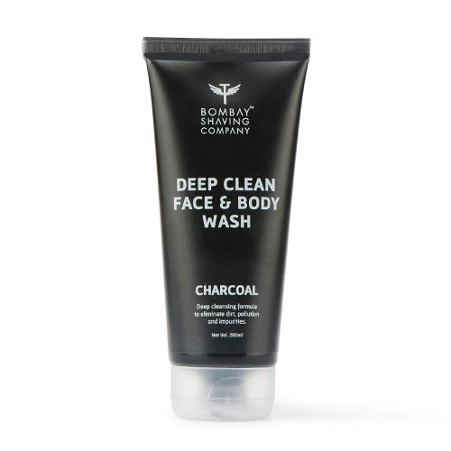 Picture of Bombay Shaving Charcoal Deep Clean Face & Body Wash 200ml