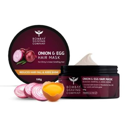 Picture of Bombay Shaving Onion & Egg Hair Mask 100gm