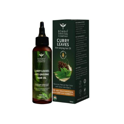 Picture of Bombay Shaving Curry Leaves Anti Greying Hair Oil 100ml
