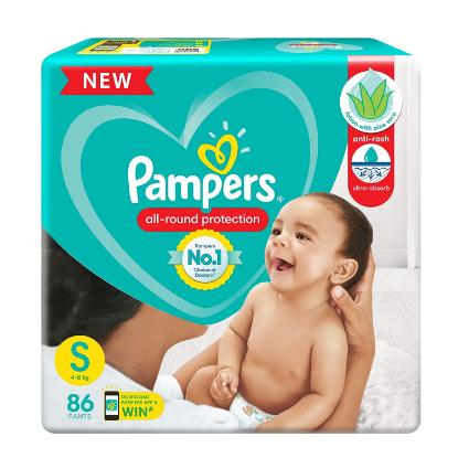 Picture of Pampers Pant 86'S Small