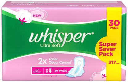 Picture of Whisper Ultra Soft XL+ 30'P