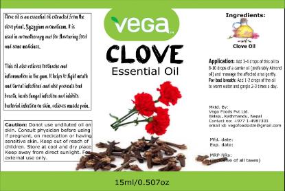 Picture of Vega Clove Essential Oil 15ml