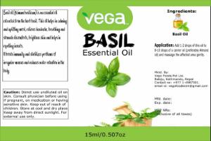 Picture of Vega Basil Essential Oil 15ml