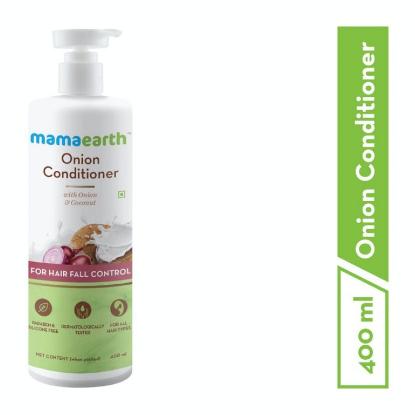 Picture of Mamaearth Onion Conditioner for Hair Growth & Hair Fall Control with Onion & Coconut, 400ml