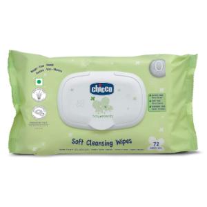 Picture of Chicco Baby Wipes Fliptop 72 Pcs In 