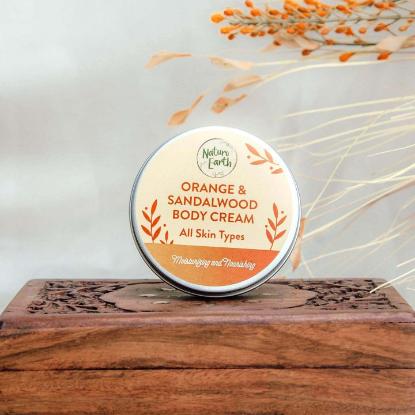 Picture of Naturo Earth Orange & Sandalwood Body Cream 100gm