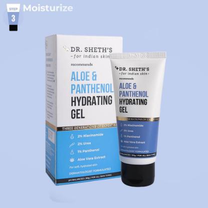 Picture of Dr. Sheth's Aloe & Panthenol Hydrating Gel 50gm