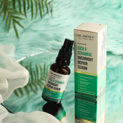 Picture of Dr. Sheth's Cica & Ceramide Overnight Repair Face Serum 30ml