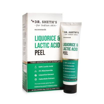 Picture of Dr. Sheth's Liquorice & Lactic Acid Peel 30gm