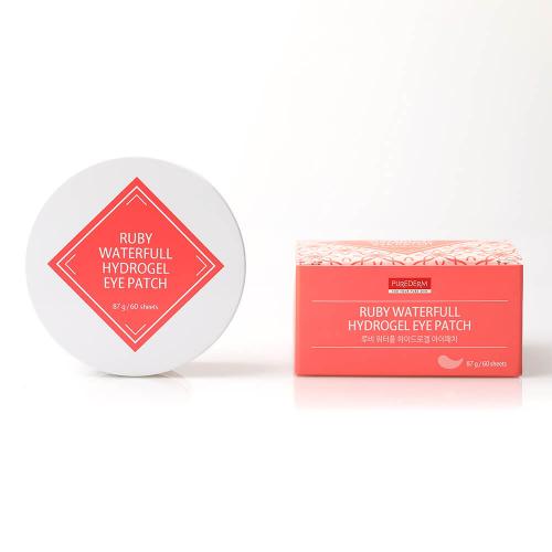 Picture of Purederm Ruby Waterfull Hydrogel Eye Patch 60 Sheets