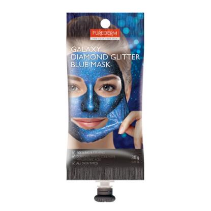 Picture of Purederm Galaxy Diamond Glitter Blue Peel Off Mask Spout 30gm