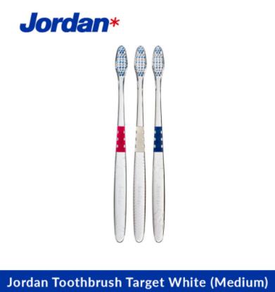 Picture of Jordan Toothbrush Target White (Medium)