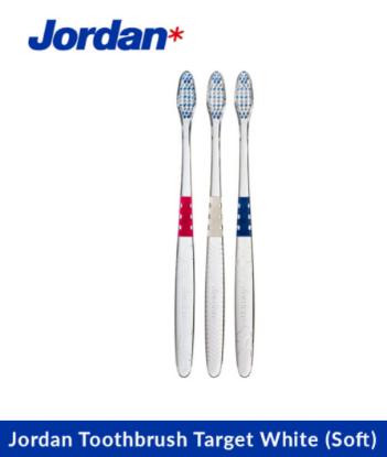 Picture of Jordan Toothbrush Target White (Soft)