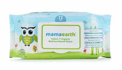 Picture of Mamaearth Organic Bamboo Based Baby Wipes 72pcs