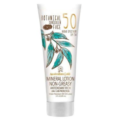 Picture of Australian Gold Botanical Spf 50 Tinted Face Sunscreen Medium To Tan 89ml