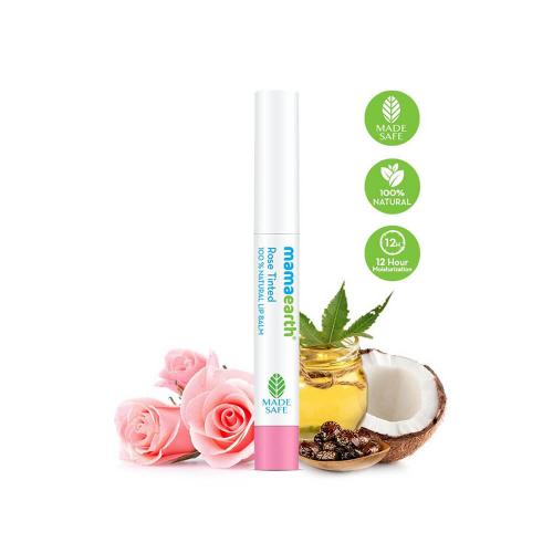 Picture of Mamaearth Rose Tinted 100% Natural Lip Balm 2gm