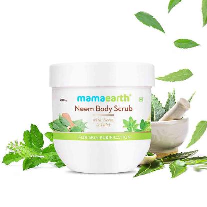 Picture of Mamaearth Neem Body Scrub with Neem & Tulsi for Skin Purification 200gm