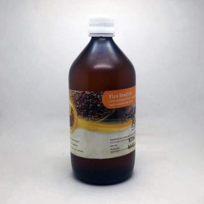 Picture of Juas Cold Pressed Flax Seed Oil 500ml