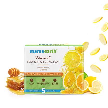 Picture of Mamaearth Vitamin C Nourishing Bathing Soap 75gm 