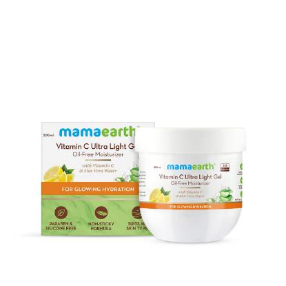 Picture of Mamaearth Vitamin C Ultra Light Gel Oil-Free Moisturizer 200ml