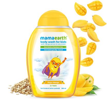 Picture of Mamaearth Major Mango Body Wash For Kids 300ml