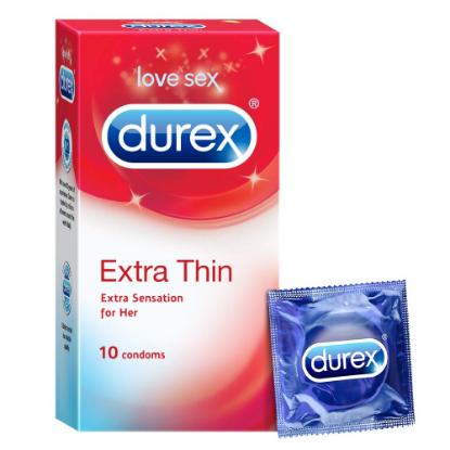 Picture of Durex Extra Thin Condoms 10'S