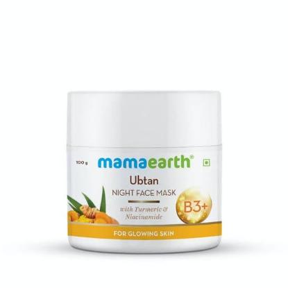 Picture of Mamaearth Ubtan Night Face Mask 100gm