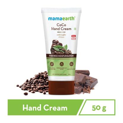 Picture of Mamaearth CoCo Hand Cream with Coffee & Cocoa for Rich Moisturization 50gm