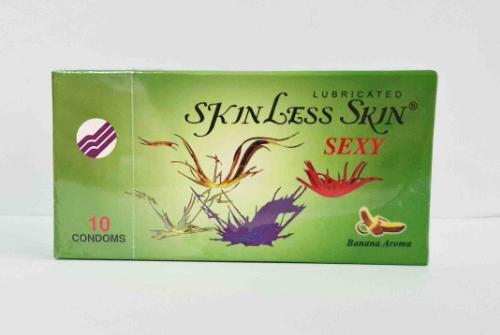 Picture of Skin Less Skin Banana Flavor Condom 10'S