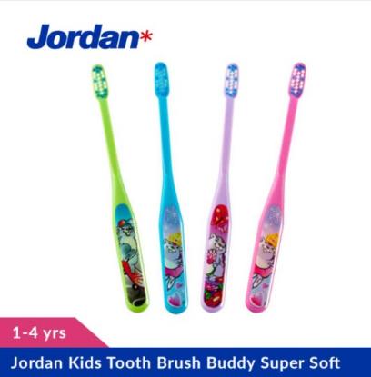 Picture of Jordan Kids Tooth Brush Buddy Super Soft, (1- 4 Yrs )