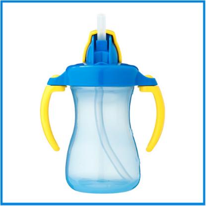 Picture of Pigeon Petite Straw Bottle 150ml, (Blue) Hanging Type