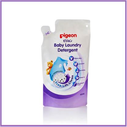 Picture of Pigeon Baby Laundry Detergent 450ml Refill (EN)