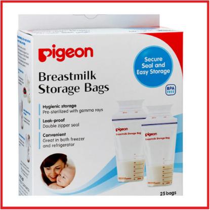 Picture of Pigeon Breastmilk Storage Bag 25 Bag Per Box