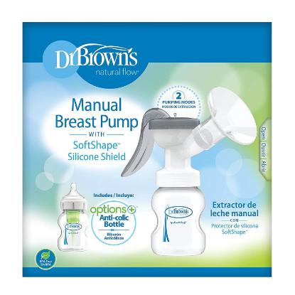 Picture of Dr. Brown's Manual Breast Pump With Silicone Shield (BF102)