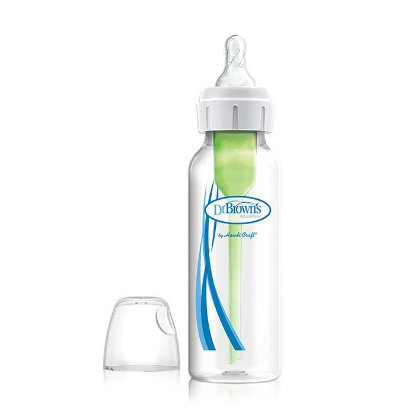 Picture of Dr. Brown's 4 oz/120 mL Options+ Narrow Anti-Colic Baby Bottle, 1-Pack (SB41005-P4)
