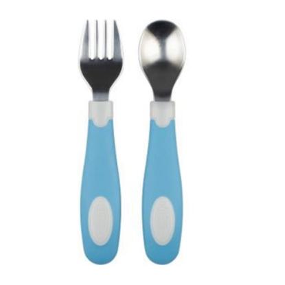 Picture of Dr. Brown's Soft Grip Spoon & Fork Set 2-pack (TF014-P3)