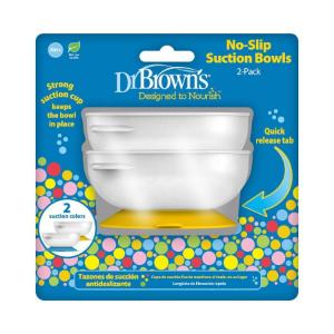 Picture of Dr. Brown's No Slip Suction Bowls 2-Pack (TF019)