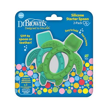Picture of Dr. Brown's Silicone Starter Spoon 2-Pack (TF023-P2)