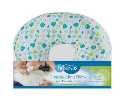 Picture of Dr. Brown's Breastfeeding Pillow with Cover, Green (BF125)