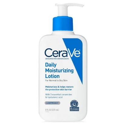 Picture of CeraVe Daily Moisturizing Lotion for Dry Skin | Body Lotion & Facial Moisturizer with Hyaluronic Acid and Ceramides | 237ml