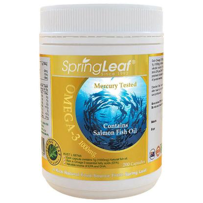 Picture of SpringLeaf Omega-3 1000mg 200 capsules