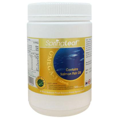 Picture of SpringLeaf Omega-3 1000mg 500 capsules