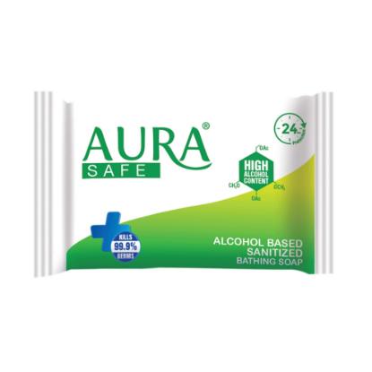 Picture of Aura Safe Alcohol Based Sanitizing Soap -1 pc - 100gm