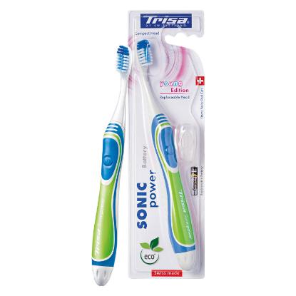 Picture of Trisa Sonic Power Young Edition Battery Toothbrush             