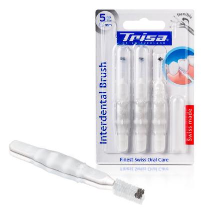 Picture of Trisa Interdental Brush Flexible 5 Size 1.6mm