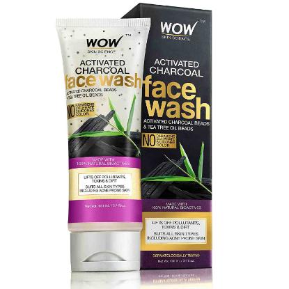 Picture of WOW Activated Charcoal Face Wash 100ml