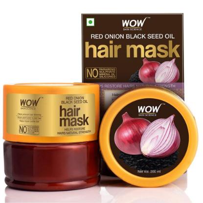 Picture of WOW Skin Science Red Onion Black Seed Oil Hair Mask 200ml